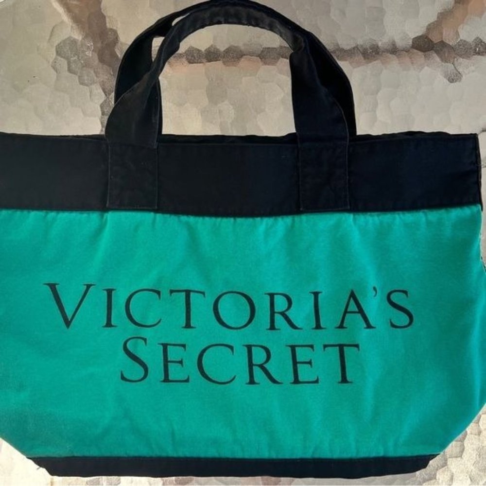 VICTORIA'S SECRET  Canvas Weekender Beach Tote XL BAG
